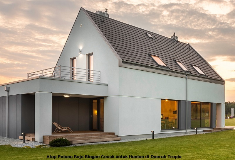 Atap Pelana Baja Ringan Cocok untuk Hunian di Daerah Tropis