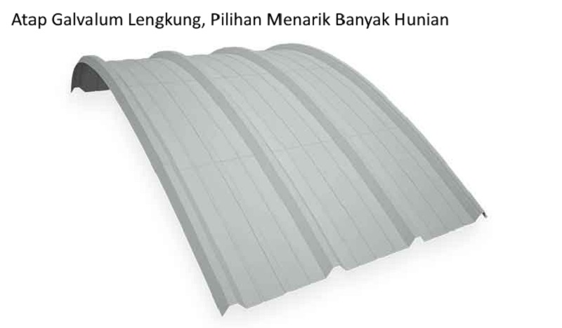 Atap Galvalum Lengkung, Pilihan Menarik Banyak Hunian