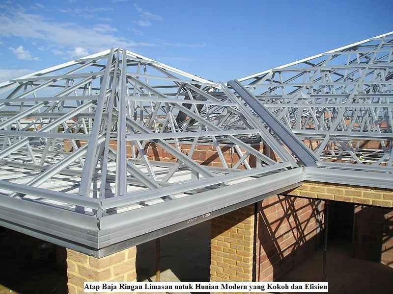 Atap Baja Ringan Limasan untuk Hunian Modern yang Kokoh dan Efisien